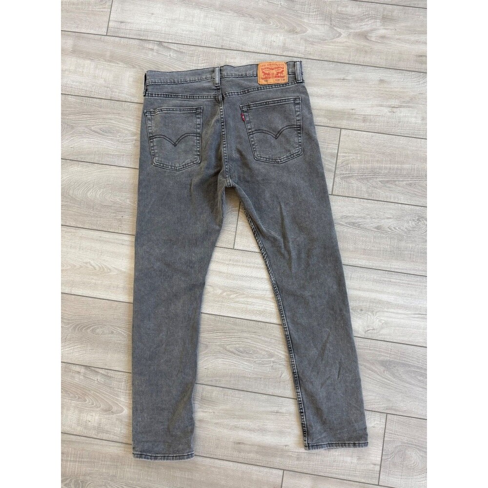 Levi's 510 Skinny Fit Men's Mid Rise Grey Denim Jean, size‎ 34 (A10) - Picture 11 of 13